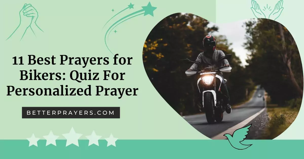 11 Best Prayers for Bikers: Quiz For Personalized Prayer