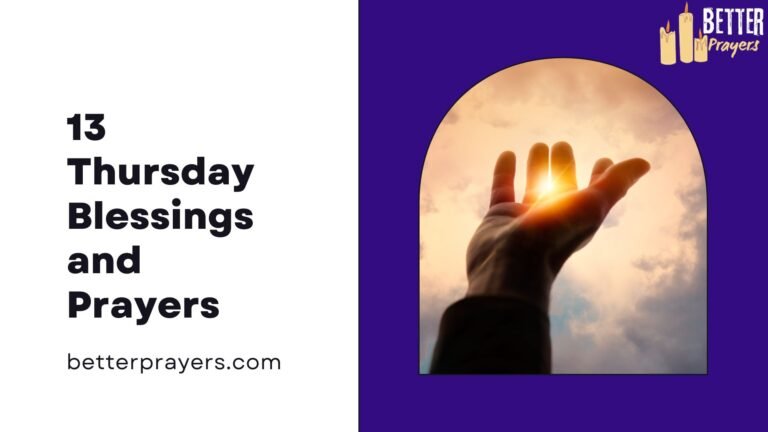 Thursday Blessings and Prayers