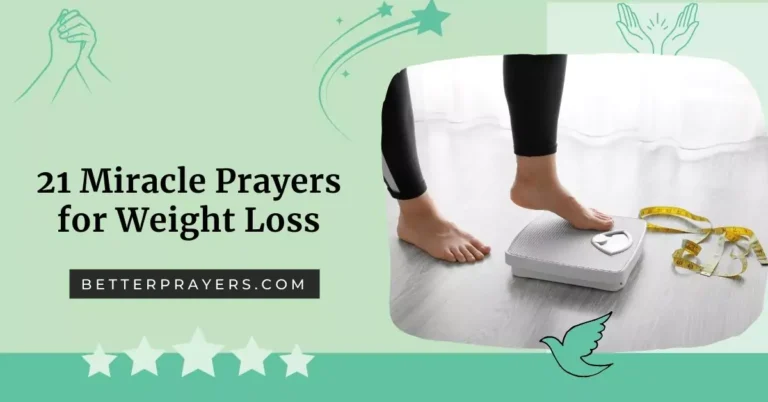 21 Miracle Prayers for Weight Loss