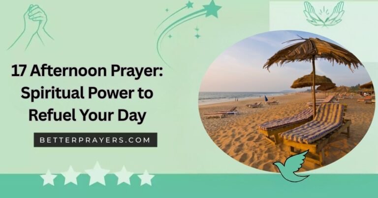 Afternoon Prayer