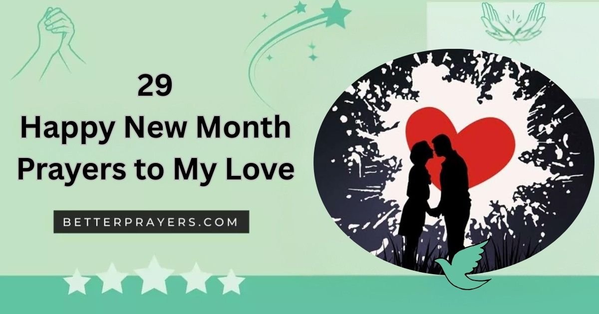 Happy New Month Prayers to My Love