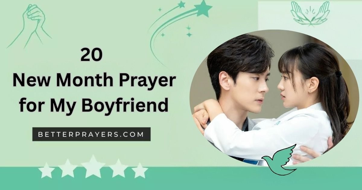 New Month Prayer for My Boyfriend