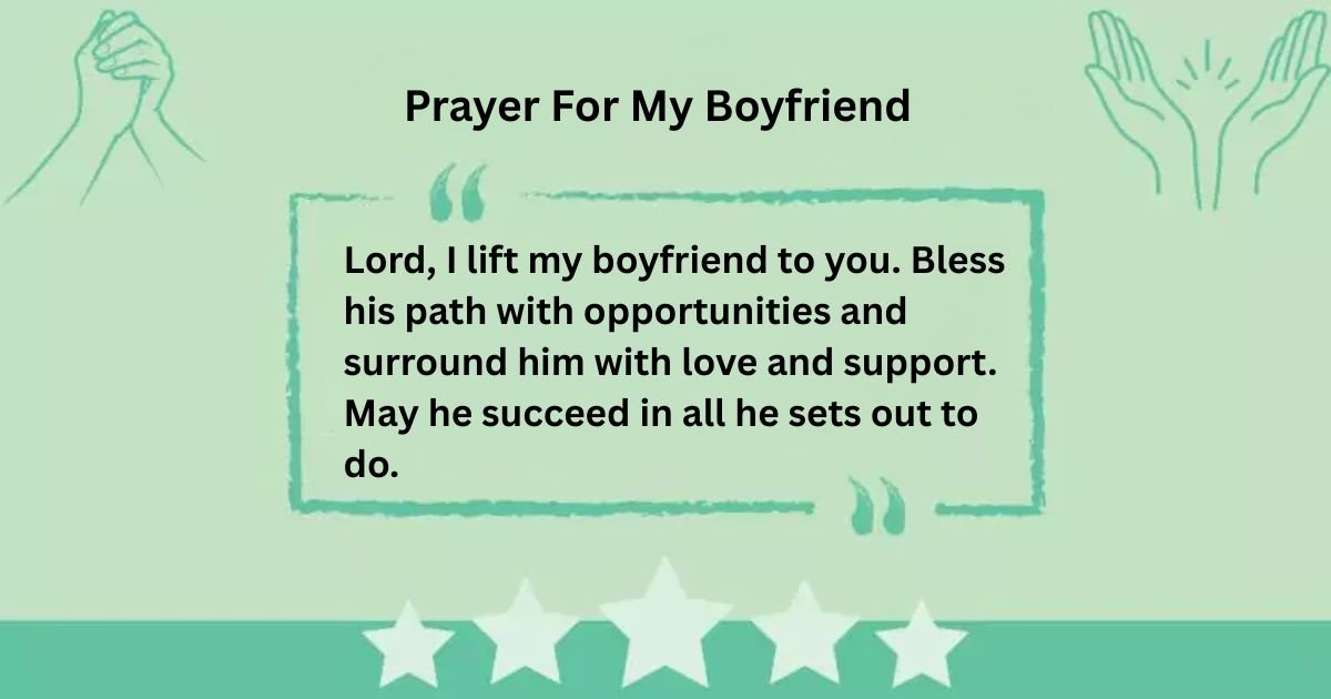 Prayer For My Boyfriend’s Financial Success