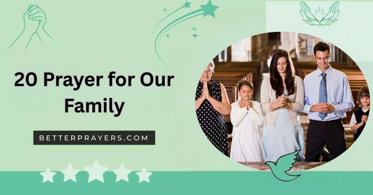 Prayer for Our Family