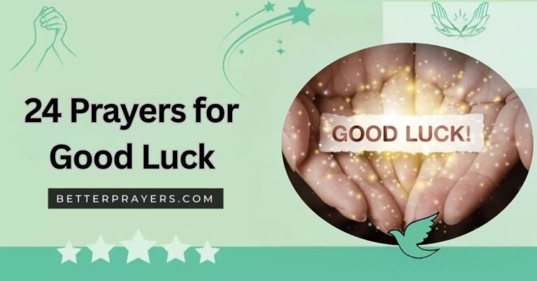 Prayers for Good Luck