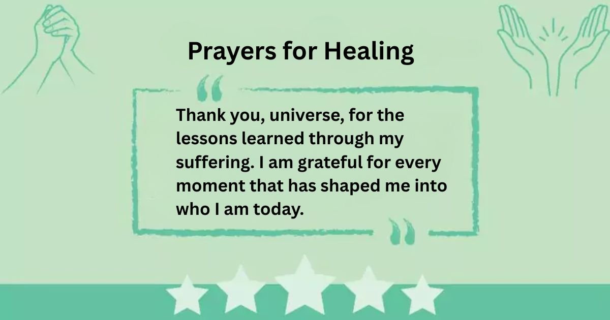 Prayers for Healing