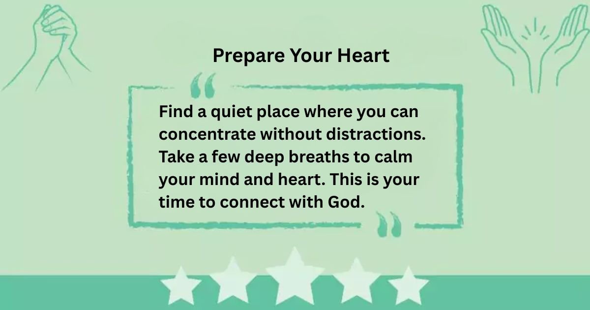 Prepare Your Heart