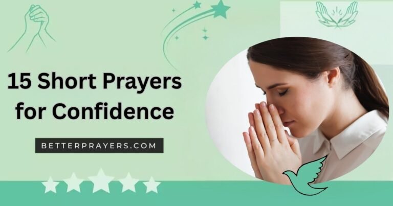 Short Prayers for Confidence