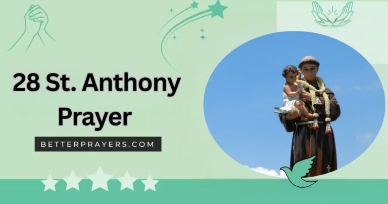 St. Anthony Prayer