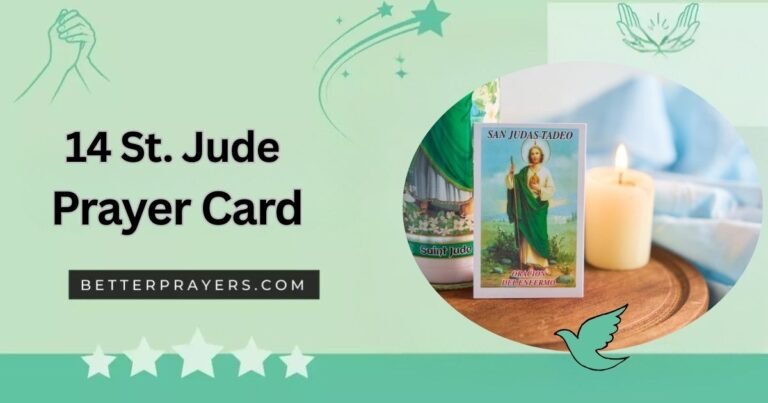 St. Jude Prayer Card