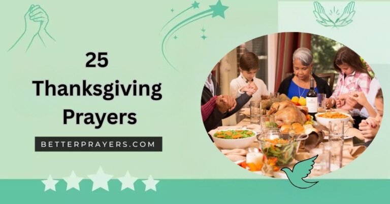 Thanksgiving Prayers