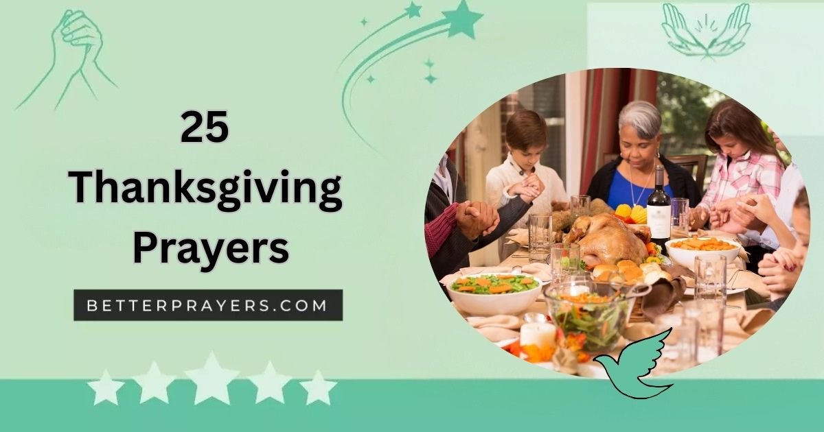 Thanksgiving Prayers