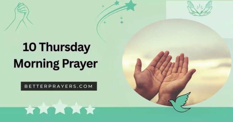 Thursday Morning Prayer